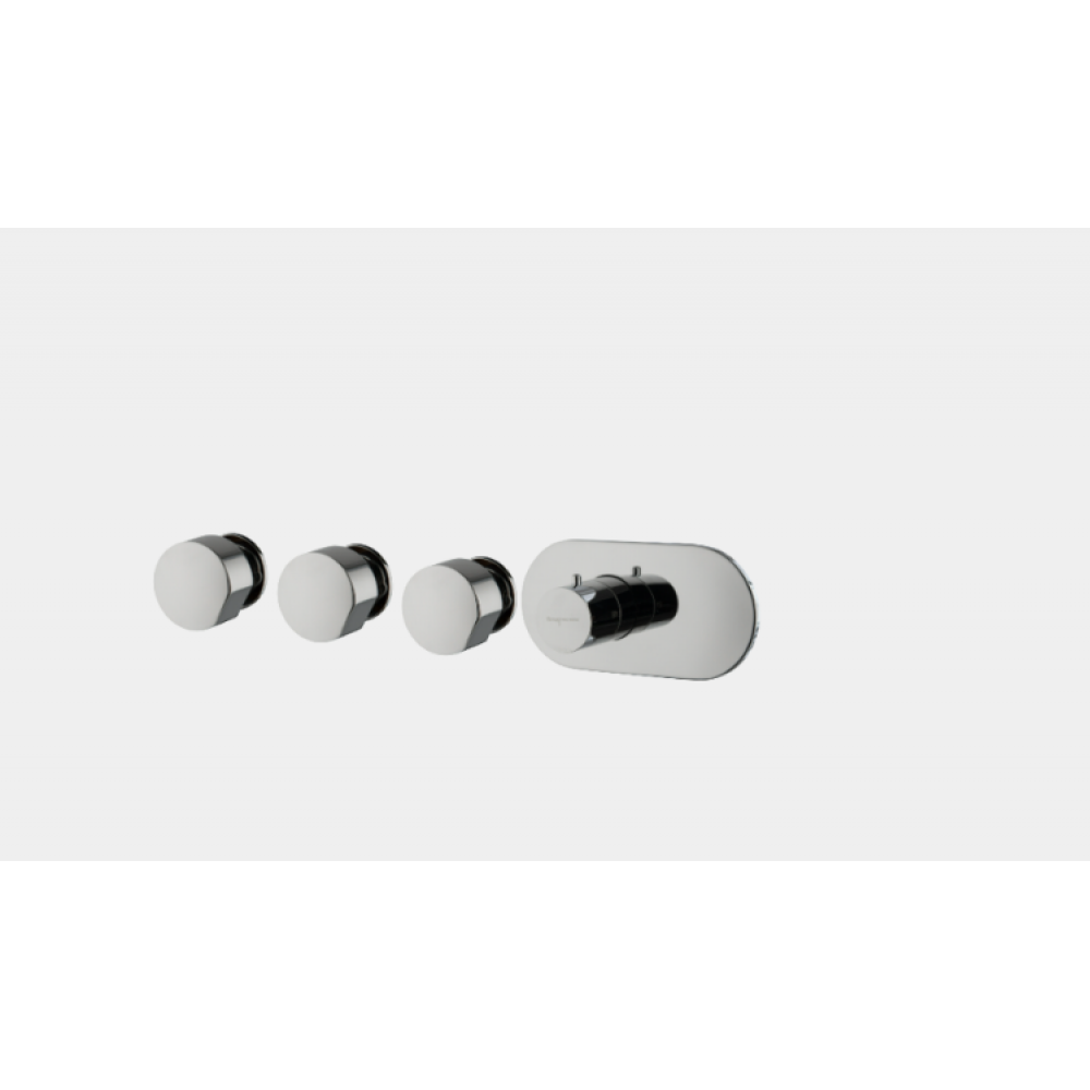 Смеситель для душа, Fima Carlo Frattini, Fimatherm, цвет-бронза брашированная янтарная