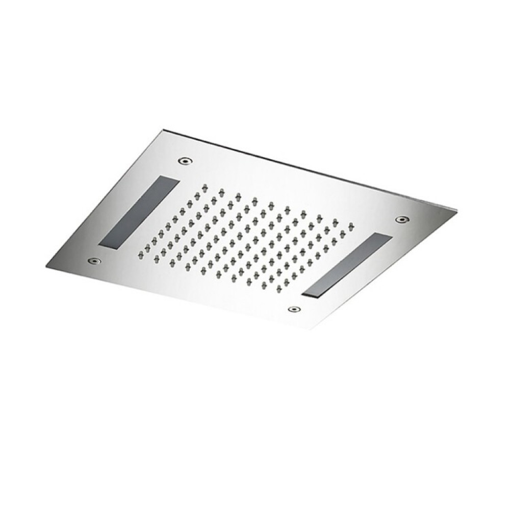 Верхний душ, Almar, Chromotherapy, 300*300, цвет-Mirror Stainless Steel (Товар заказной, возврату не подлежит)