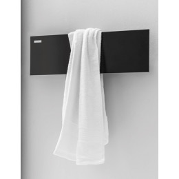 Полотенцесушитель, Antrax, Tavoletta, шгв 800*130*180, слева, кабель, цвет-черный матовый (Matt Black, Nero Opaco)