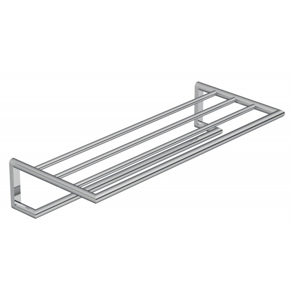 Полотенцедержатель, Kludi, VELA R, с полкой-решёткой, шгв 618*262*120, цвет-хром