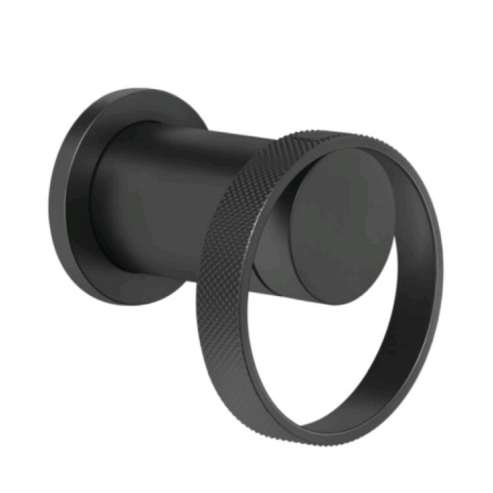 Смеситель для душа, Gessi, Anello, на 1 потребитель, цвет-черный матовый