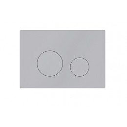 Клавиша смыва, Elsen, E11, с круглыми кнопками, для унитаза, шгв 220*13*150, цвет-хром сатинированный