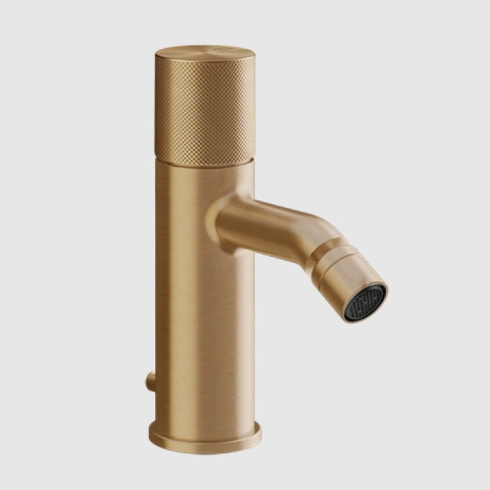 Смеситель для биде, Gessi, Habito Diamantato, цвет-Warm Bronze Brushed PVD