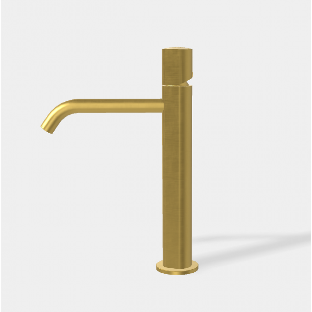 Смеситель для раковины, Fima Carlo Frattini, So, цвет-брашированное золото