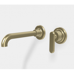 Смеситель для раковины, Fima Carlo Frattini, Park Lane, цвет-Brushed champagne