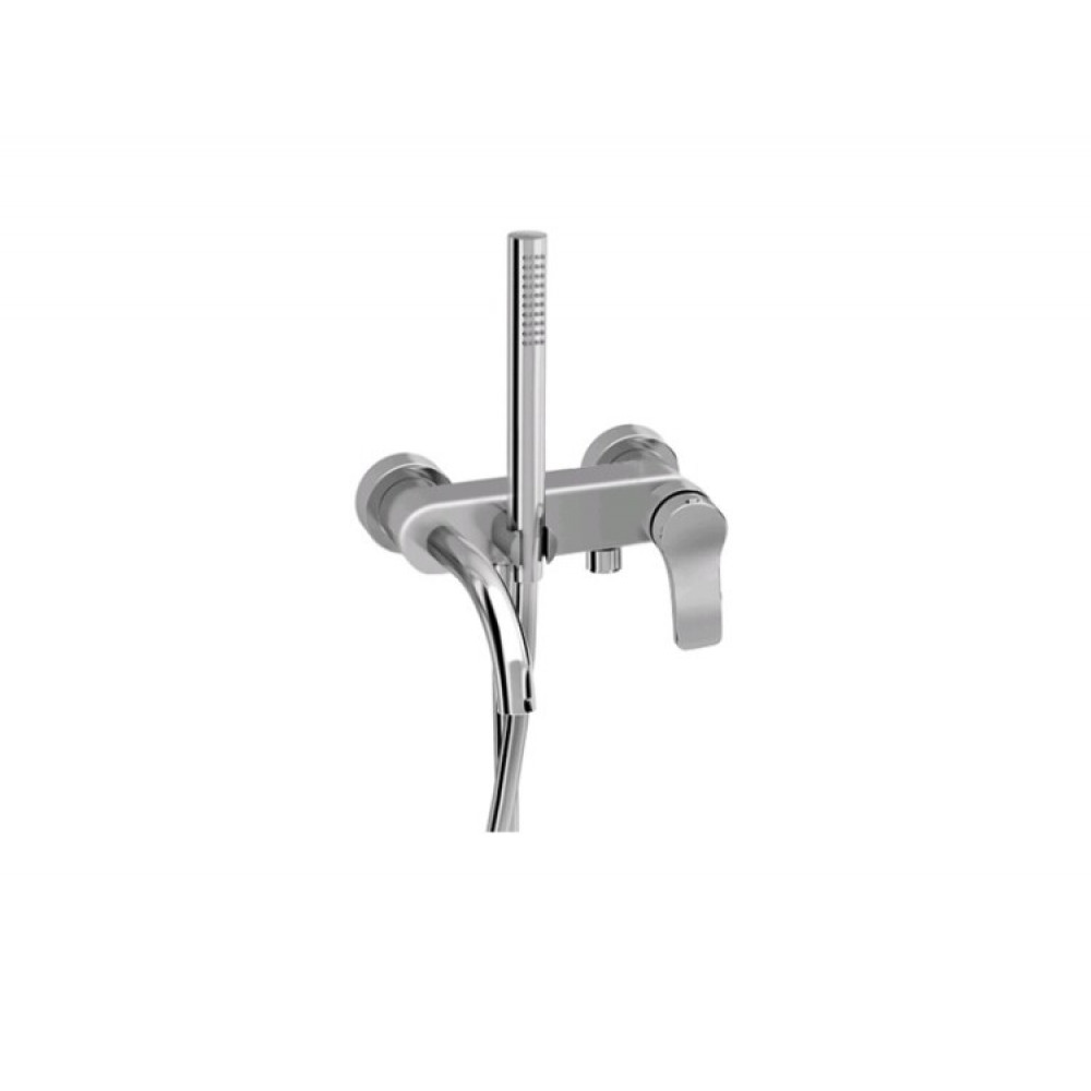 Смеситель для ванны и душа, Fantini, AL/23 Lissoni, цвет-хром