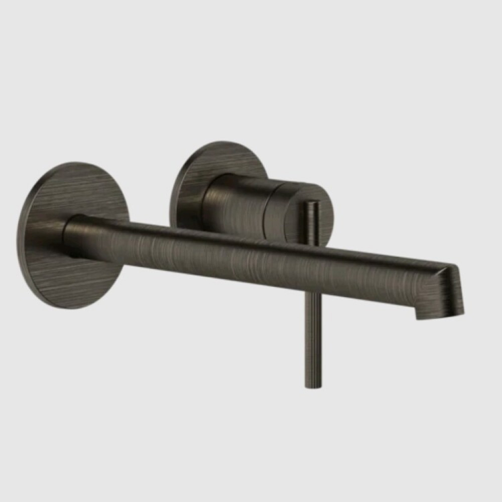 Смеситель для раковины, Gessi, Ingranaggio, цвет-Aged Bronze