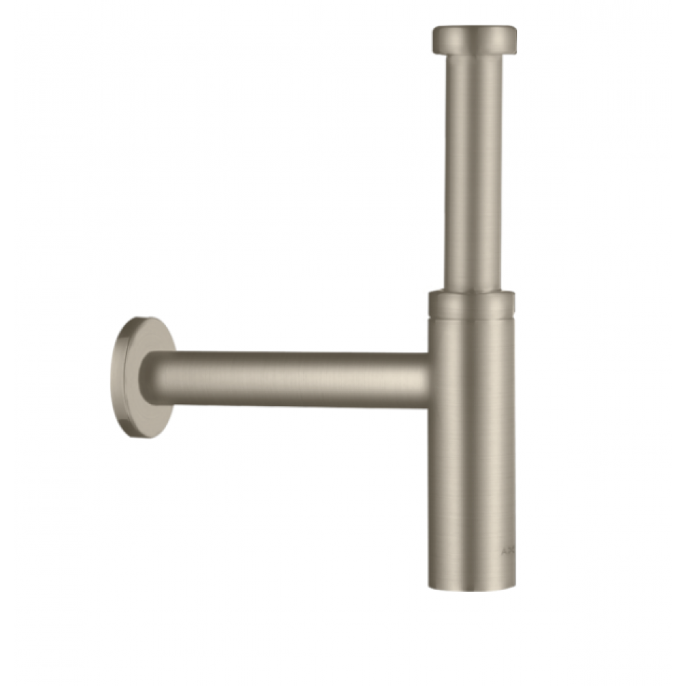 Сифон, Axor, Flowstar S, бутылочный, 1 1/4", цвет-шлифованный никель