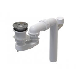 Слив-перелив, Villeroy&Boch, полуавтоматический, цвет-хром