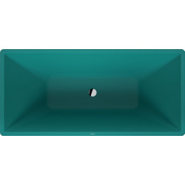 Ванна, Duravit, DuroCast Plus, шгв 1800*800*460, цвет-Аквамарин матовый