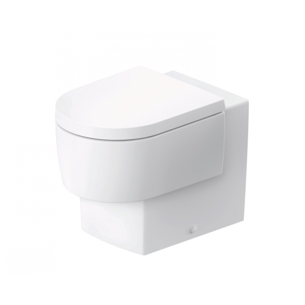 Унитаз, Duravit, Balcoon, приставной, шгв 370*540*360, DuraShield, цвет-белый матовый (Matt White, Bianco Opaco)