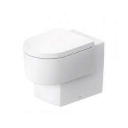 Унитаз, Duravit, Balcoon, приставной, шгв 370*540*360, DuraShield, цвет-белый матовый (Matt White, Bianco Opaco)
