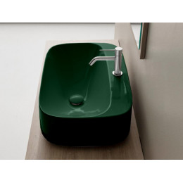 Раковина, Scarabeo, Moon, шгв 720*420*180, отверстия для смесителя-1, цвет-Musk matt