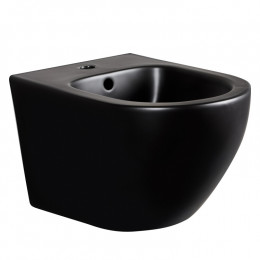 Биде, Splendy, Light, подвесной, шгв 370*525*320, цвет-черный матовый