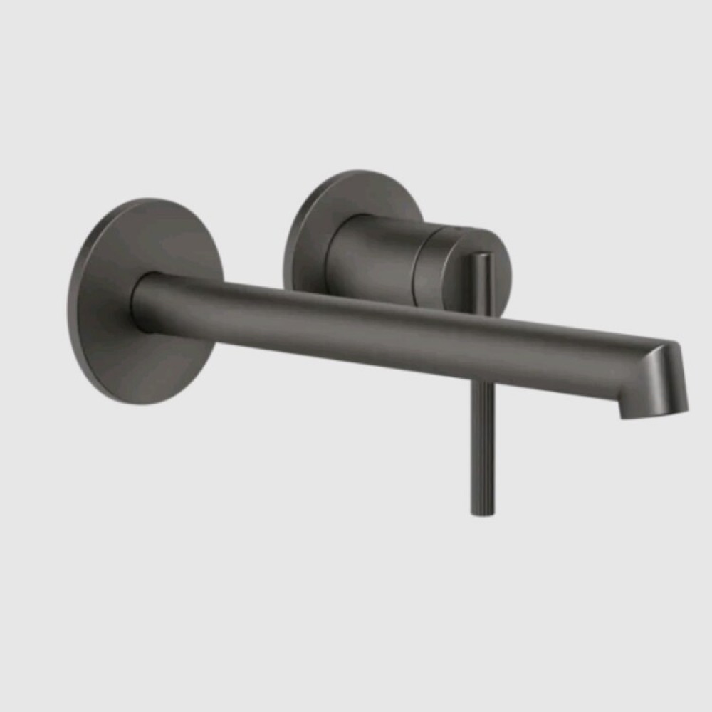 Смеситель для раковины, Gessi, Ingranaggio, цвет-Black Metal Brushed PVD
