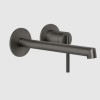 Смеситель для раковины, Gessi, Ingranaggio, цвет-Black Metal Brushed PVD