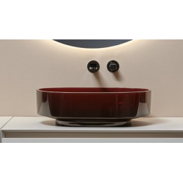 Раковина, Antonio Lupi, Borghi, шгв 600*400*175, отверстия для смесителя-отсутствуют, цвет-Melograno