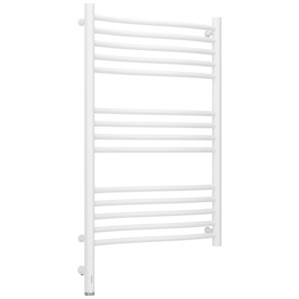 Полотенцесушитель, Сунержа, Флюид 3.0, шгв 532*80*924, нижнее слева, МЭМ, цвет-белый матовый
