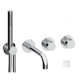 Смеситель для ванны и душа, Almar, Water Control Modular, цвет-белый матовый (Товар заказной, возврату не подлежит)