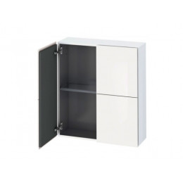 Шкаф-пенал, Duravit, L-Cube, шгв 700*243*800, петли-слева/справа, цвет-белый глянцевый