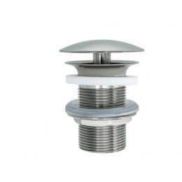 Донный клапан, Duravit, для раковин, 1 1/4", цвет-нержавеющая сталь