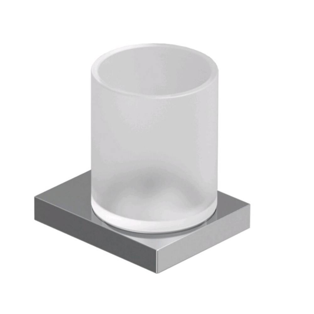 Стакан, Kludi, VELA C, шгв 78*96*100, цвет-хром