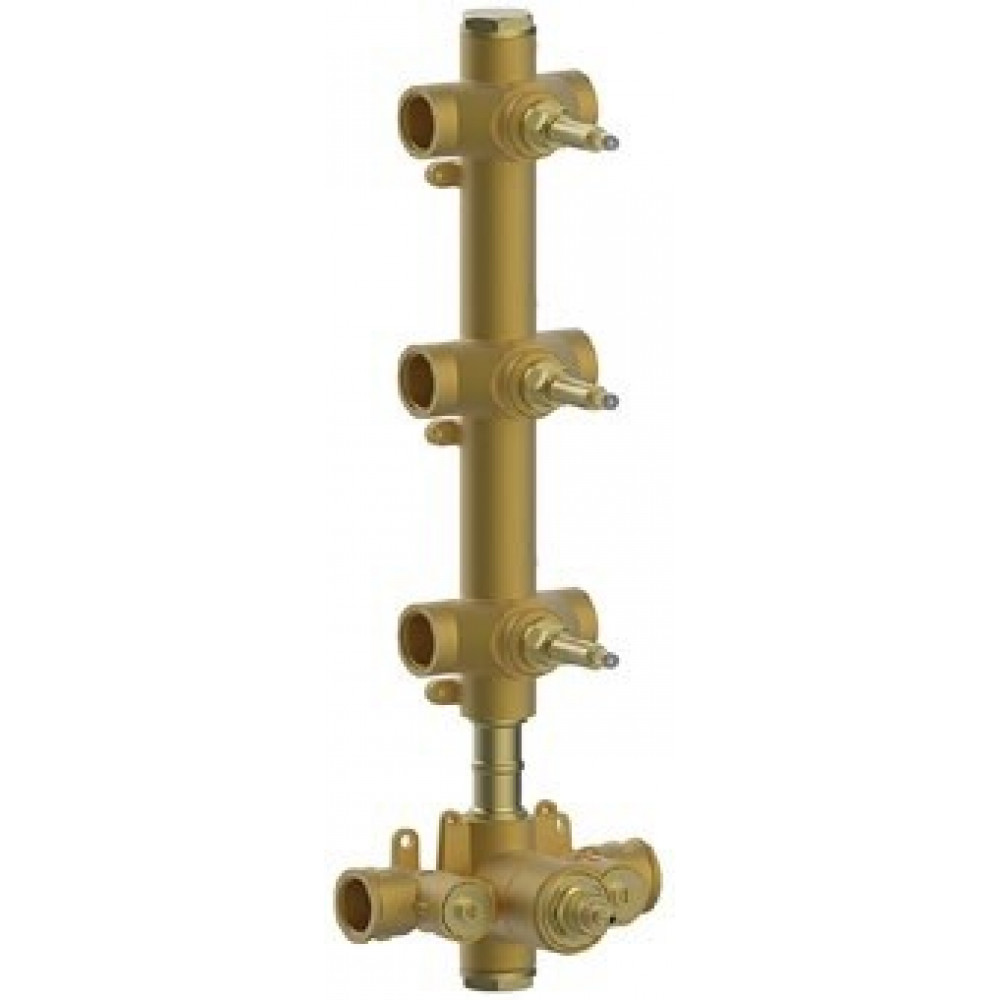 Внутренняя часть, Cisal, назначение-смеситель для душа термостатический, на 3 потребителя, вертикальная установка, не окрашен