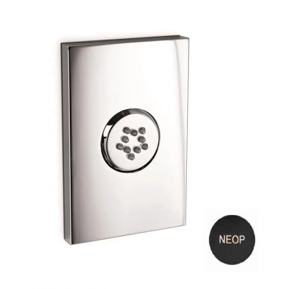 Боковой душ, Carimali, Wellness, цвет-черный матовый