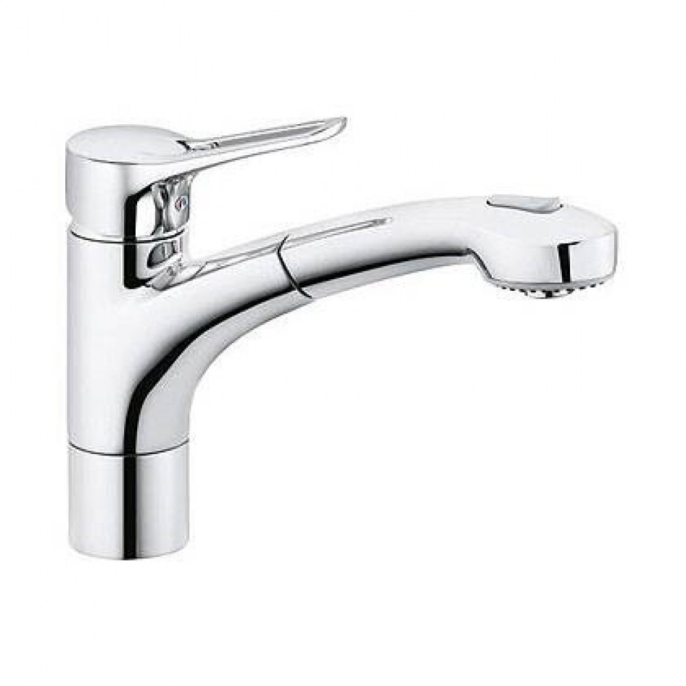 Смеситель для кухни, Kludi, MX, для безнапорных водонагревателей, цвет-хром