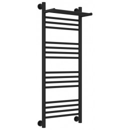 Полотенцесушитель, Сунержа, Богема +, с 1 полкой, шгв 450*213*1062, цвет-чёрный матовый