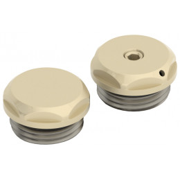 Спускной клапан/заглушка, Сунержа,цвет-RAL 1035 (Жемчужно-бежевый)