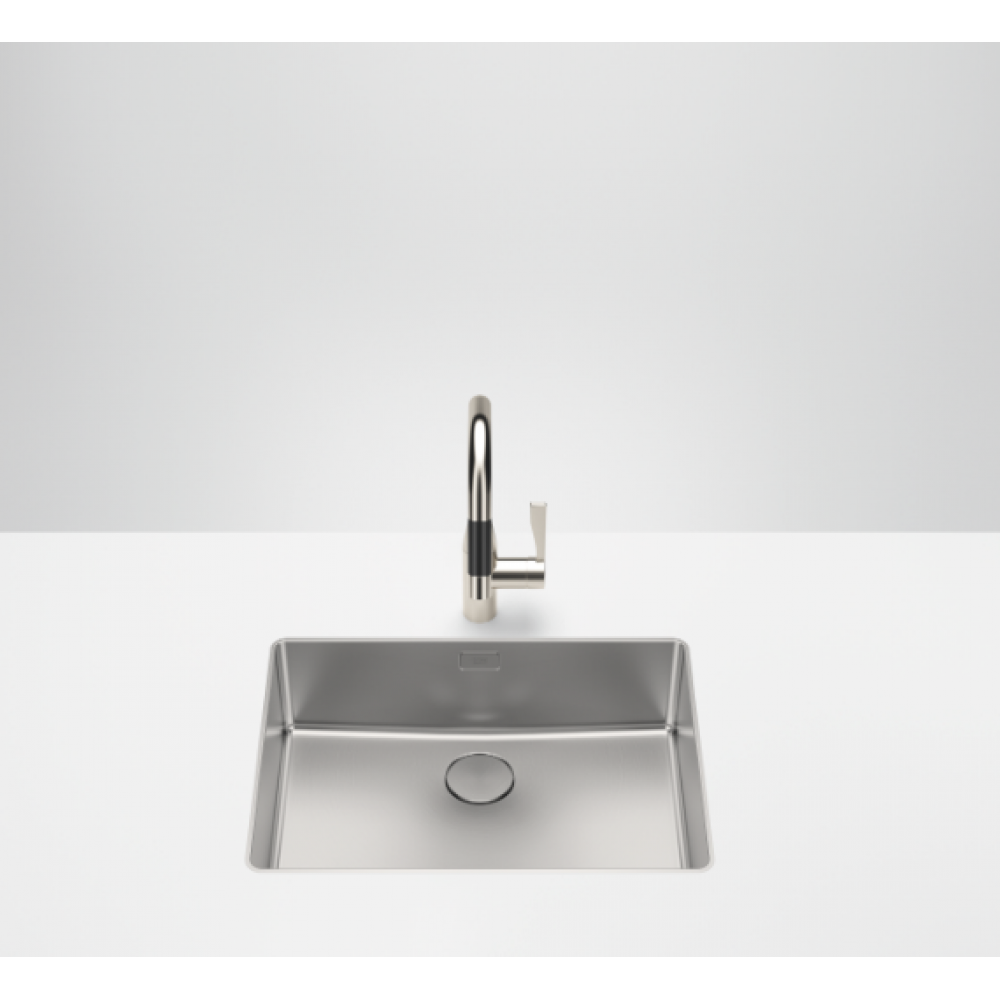 Мойка, Dornbracht, шгв 564*414*196, отверстия для смесителя-отсутствуют, цвет-сталь