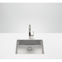 Мойка, Dornbracht, шгв 564*414*196, отверстия для смесителя-отсутствуют, цвет-сталь