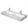 Раковина, Duravit, DuraSquare, шг 1200*470, двойня, отверстия для смесителя-1, цвет-белый