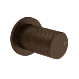 Смеситель для душа, Gessi, Habito Rigato, на 1 потребитель, цвет-Dark Bronze