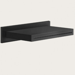 Излив, Gessi, Cascata, цвет-черный матовый