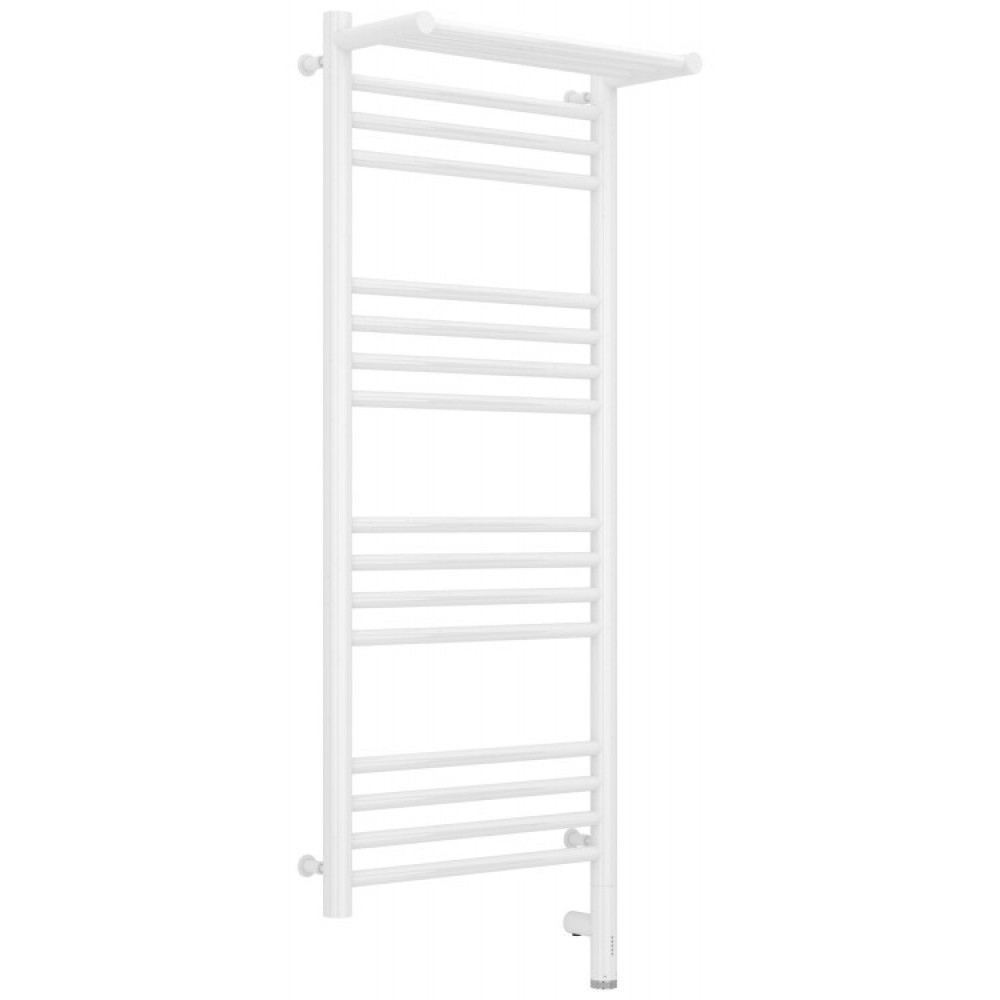 Полотенцесушитель, Сунержа, Богема 3.0, с 1 полкой, шгв 432*214*1124, нижнее справа, МЭМ, цвет-белый