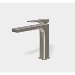 Смеситель для раковины, Fima Carlo Frattini, Zeta, цвет-никель брашированный