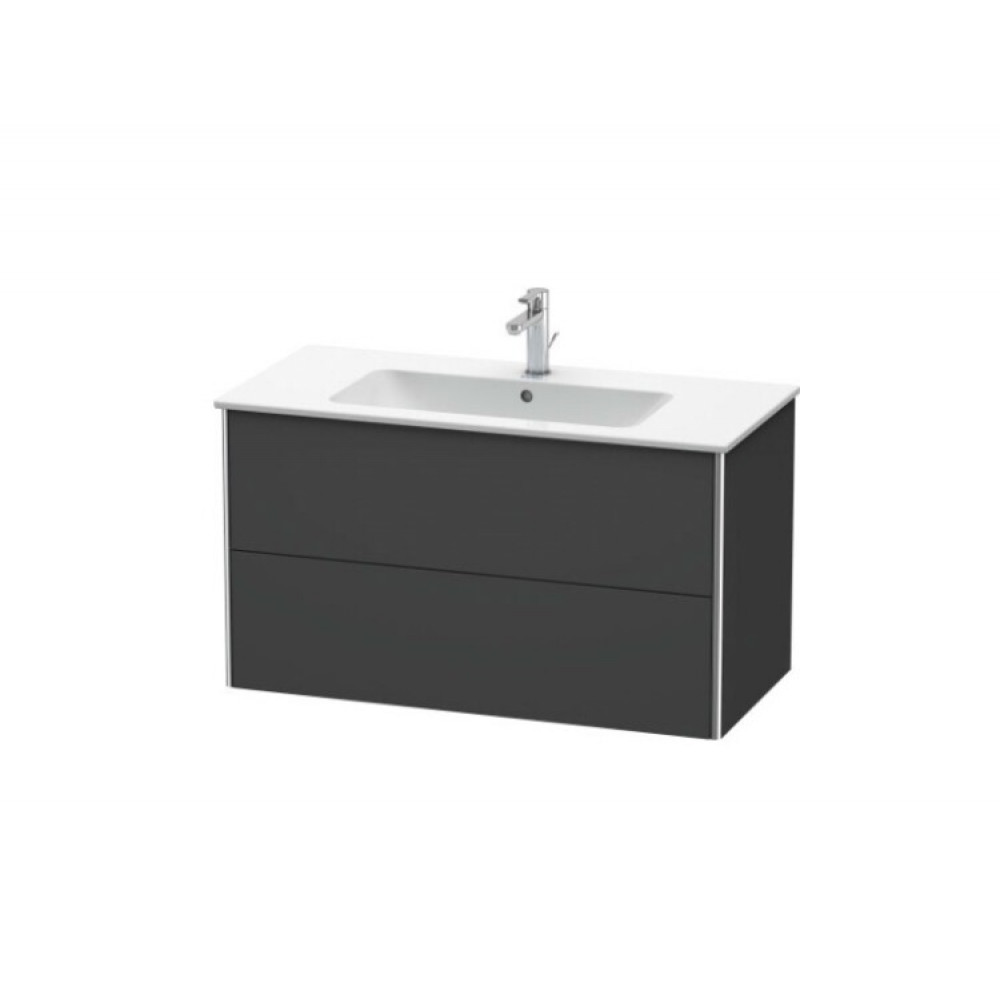 Тумба под раковину, Duravit, XSquare, шгв 1010*478*560, раковина-необходимо заказать, цвет-графит матовый