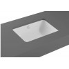 Раковина, Vitra, S20, шгв 550*370*170, отверстия для смесителя-отсутствуют, цвет-белый
