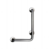 Поручень, Nofer, угловой, левый, шв 400*700, цвет-хром