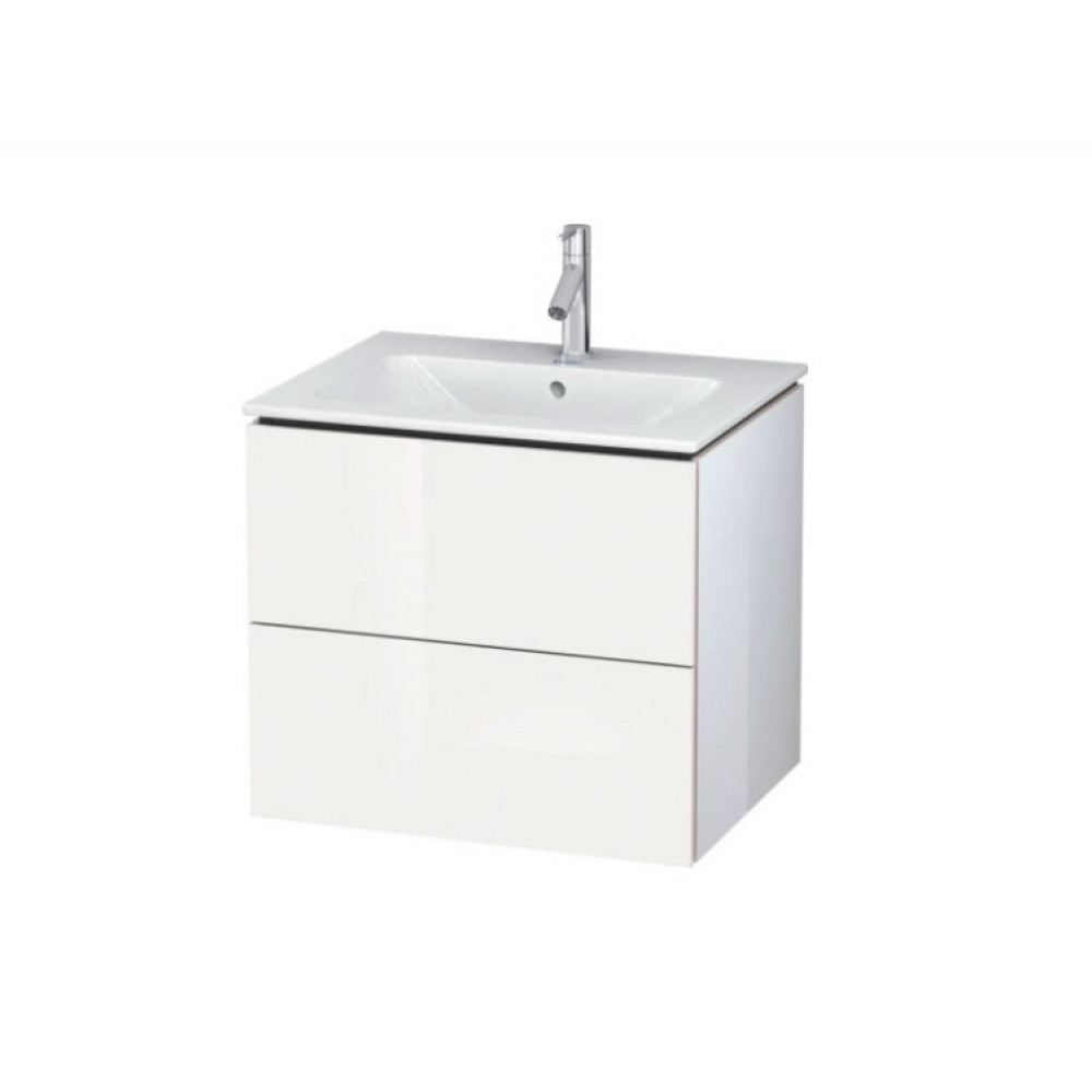 Тумба под раковину, Duravit, L-Cube, шгв 620*481*550, раковина-необходимо заказать, цвет-белый глянцевый