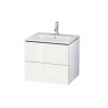 Тумба под раковину, Duravit, L-Cube, шгв 620*481*550, раковина-необходимо заказать, цвет-белый глянцевый