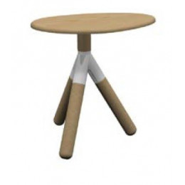 Стол, Scarabeo, Cross, шгв 520*400*470, цвет-темное дерево Dark wooden finish/Musk