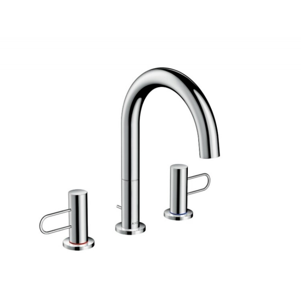 Смеситель для раковины, Hansgrohe, Axor Uno, цвет-шлифованное золото