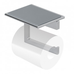 Бумагодержатель, Splendy, Inspiration R, шгв 138.5*100*112, с полочкой, цвет-хром