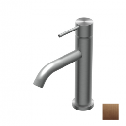 Смеситель для раковины, Ritmonio, Diametro35 Inox, цвет-Brushed Copper Stainless Steel PVD