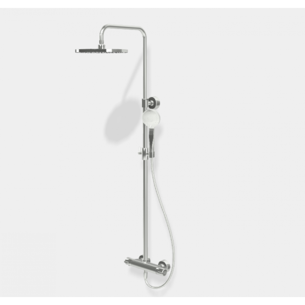 Душевая стойка, Fima Carlo Frattini, Shower column, цвет-хром