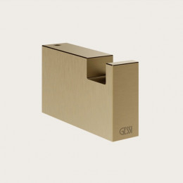 Крючок, Gessi, Rettangolo, шгв 15*60*35, цвет-Warm Bronze Brushed PVD