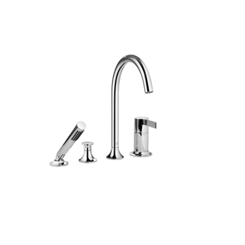 Смеситель для ванны, Dornbracht, Vaia, цвет-Dark Platinum matt